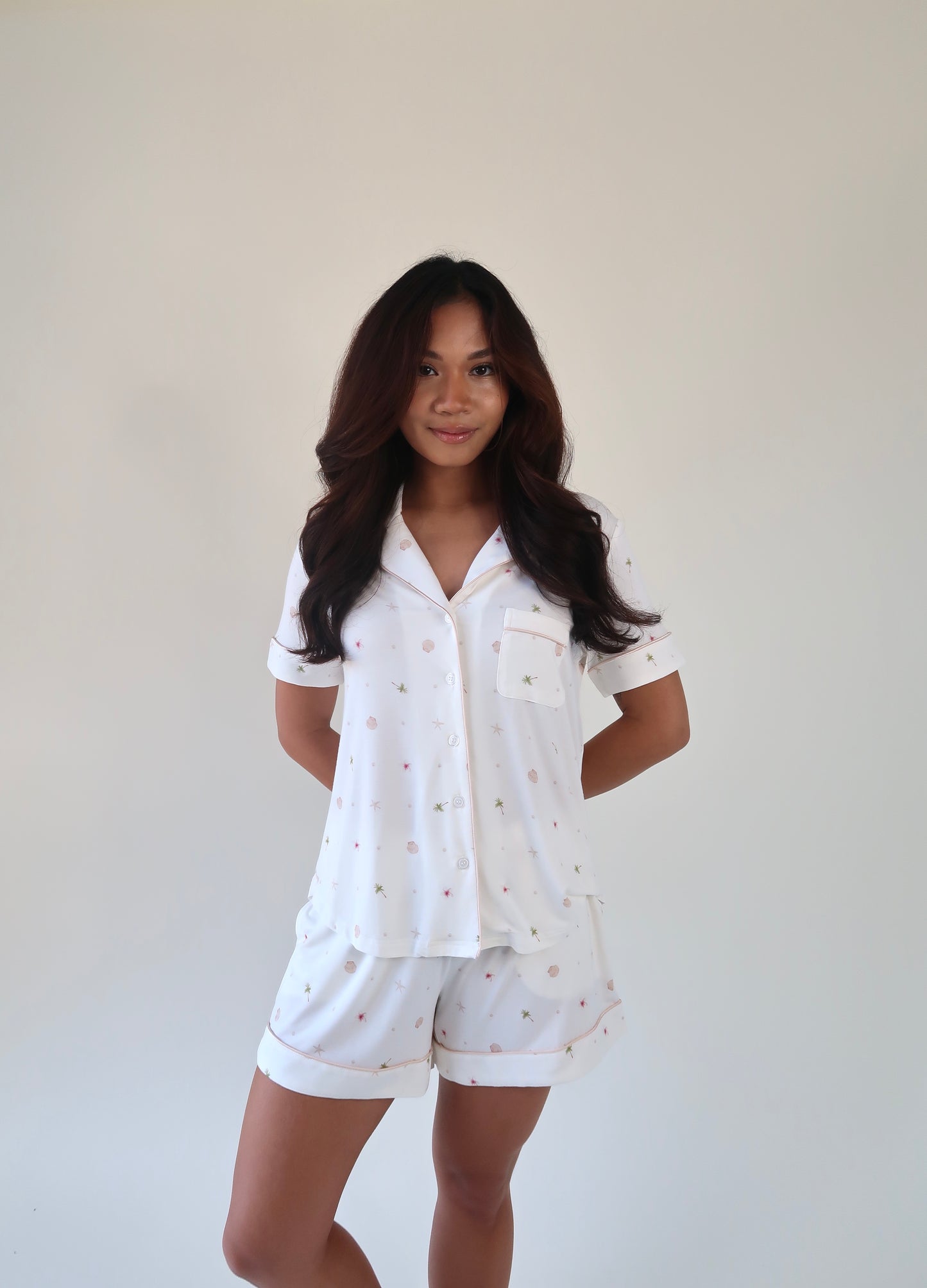 The Soft Palm Short Sleeve Set