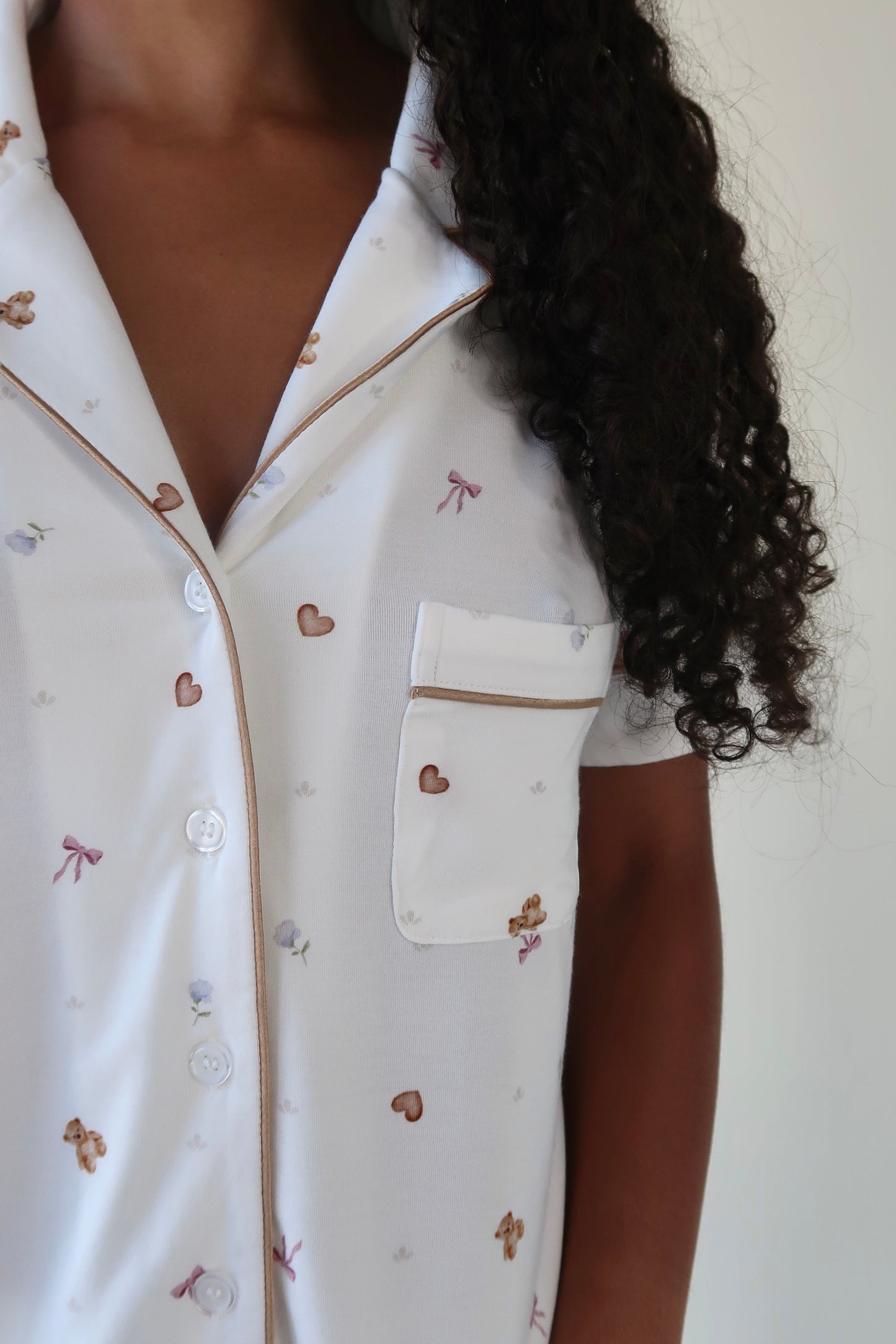 The Vintage Teddy Collection | Modal Short Pajama Set
