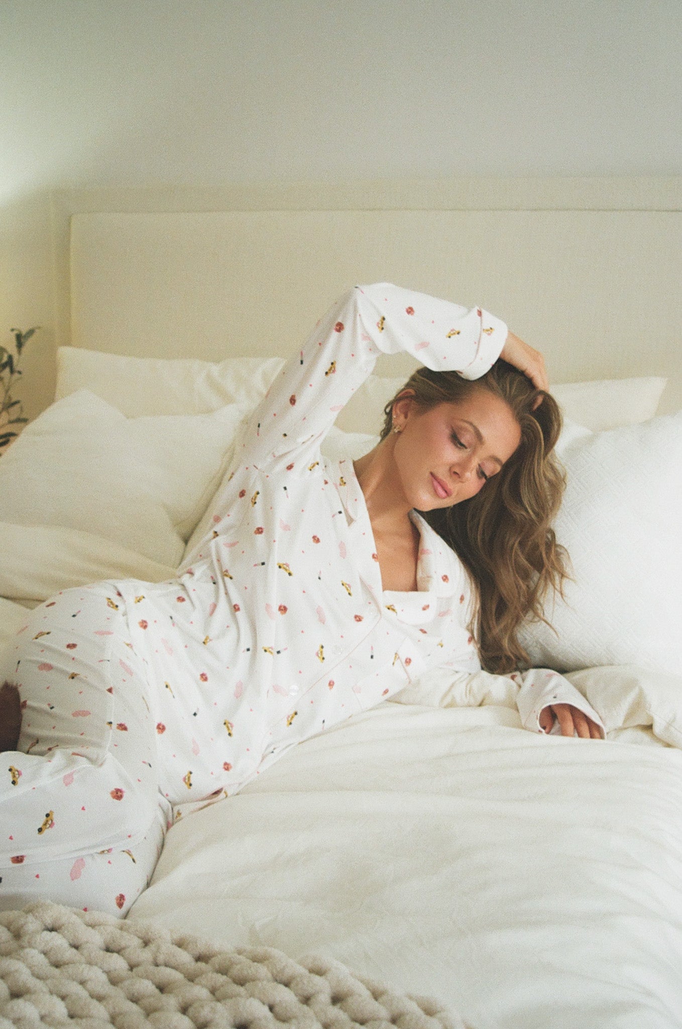 The Abby Baffoe Collection | Luxury Modal Long Pajama Set