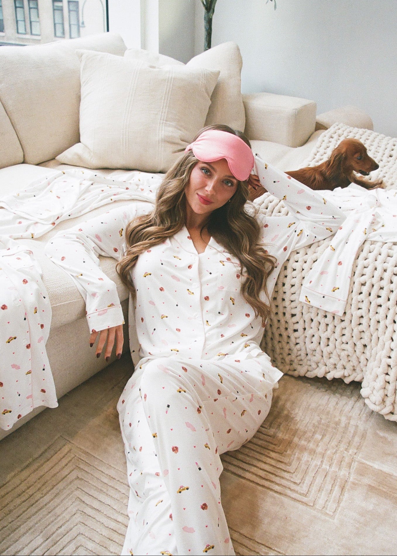 The Abby Baffoe Collection | TENCEL™ Modal Long Pajama Set