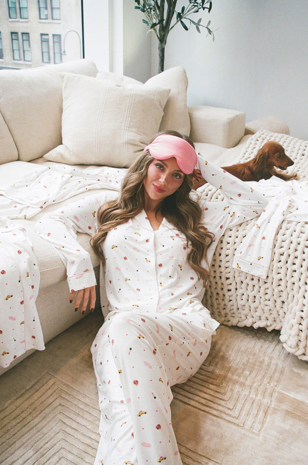 The Abby Baffoe Collection | TENCEL™ Modal Long Pajama Set