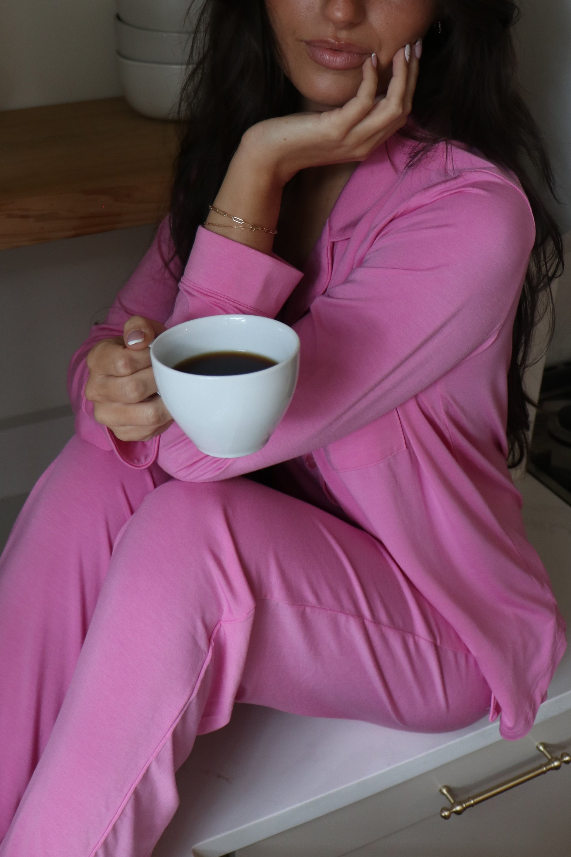 The Sophia Collection | TENCEL™ Modal Long Pajama Set