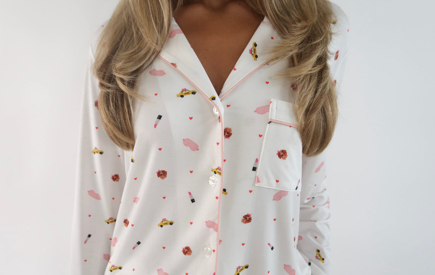 The Abby Baffoe Collection | TENCEL™ Modal Long Pajama Set