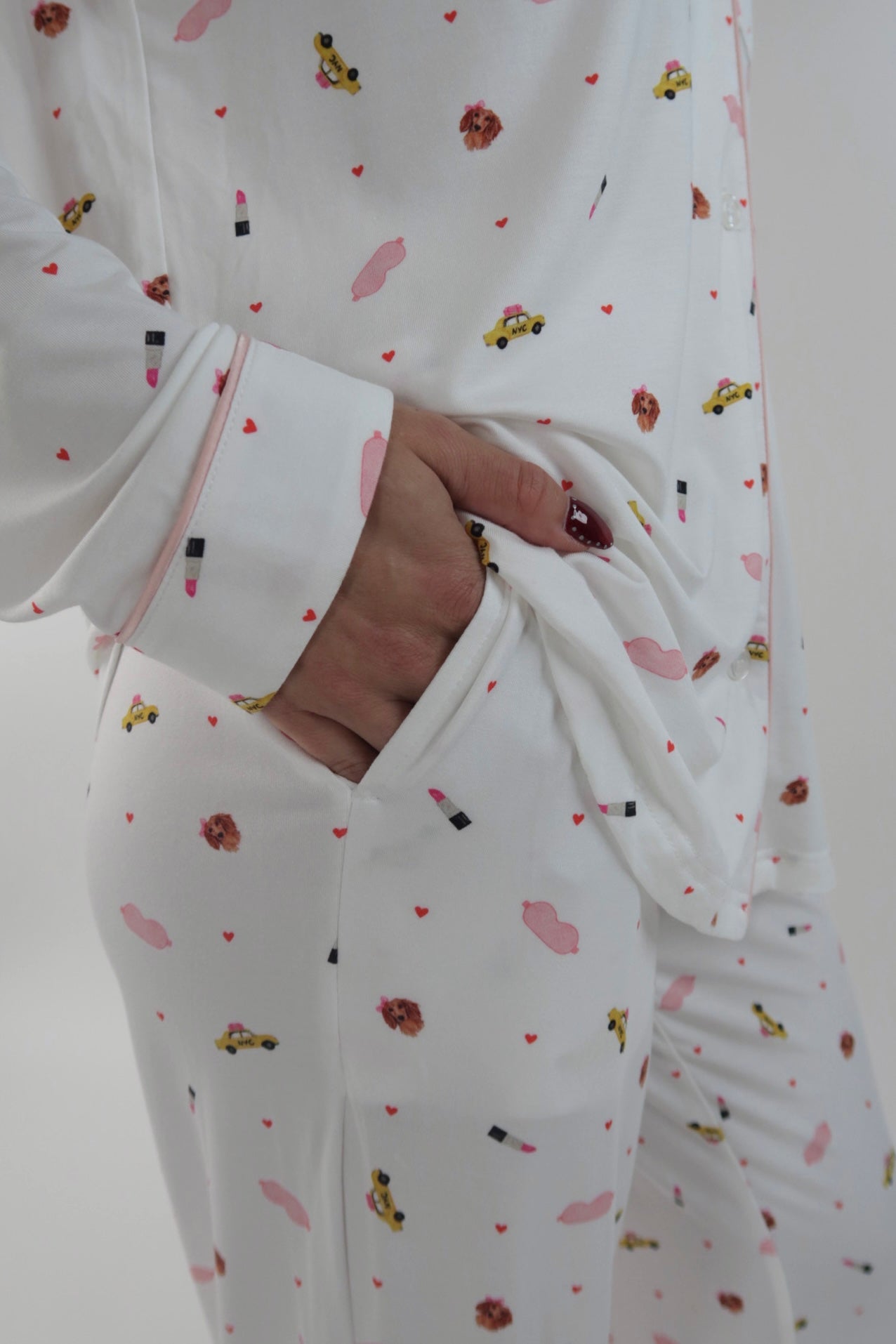 The Abby Baffoe Collection | TENCEL™ Modal Long Pajama Set