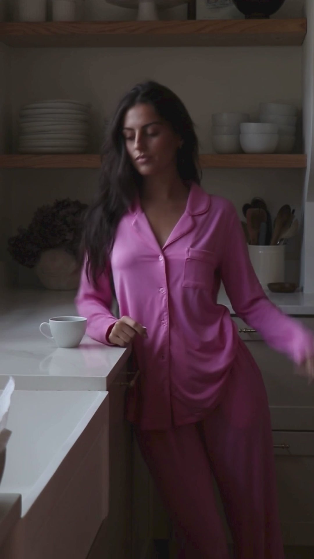 The Sophia Collection | TENCEL™ Modal Long Pajama Set